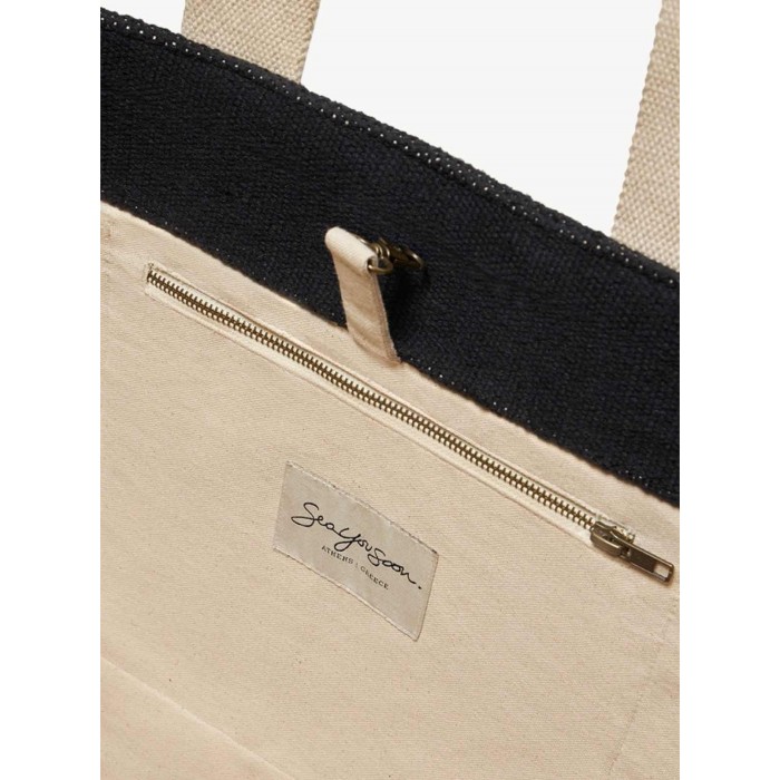 Belinda Maxi Tote Bag – Black