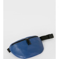 HUG - Blue Leather Belt Bag